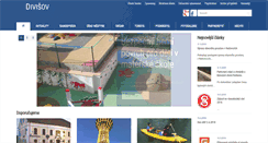 Desktop Screenshot of divisov.cz